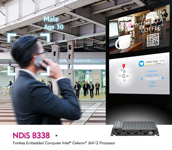 NEXCOM INTRODUCES NEW FANLESS EMBEDDED COMPUTER NDIS B338